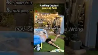 Ranking Craziest Jumping Fails