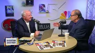 Syracuse Jazz Fest 2024 Matt Mulcahy conversation with founder Frank Malfitano.