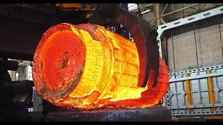 180-Ton Steel Ingot from Scrap Metal | Iraeta's Factory