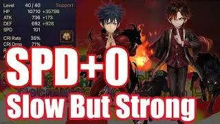 New SPD+0 Weapon Fire Megumi / Tetsuya Debut, Its Slow But Strong🫡🫡🫡【Summoners War RTA】