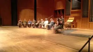 African Drumming & Dance Ensemble at Opperman Music Hall FSU, 2014