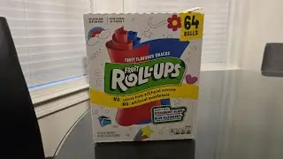 Fruit Roll-Ups Strawberry & Blue Razzberry Review! CRAVILICIOUS