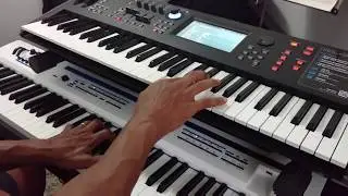 Casio Privia Px-5s / Yamaha Montage-Modx (Controle via Midi)