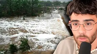 Texas flooding flash flood camp mystic | Hasan Reacts