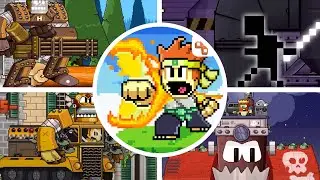Dan the Man Classic - All Bosses + Ending (Hard Mode)