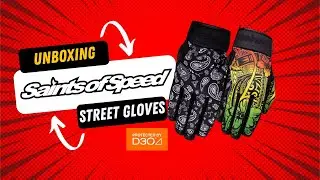 Unboxing Saints of Speed New Street Gloves | Paisley & Rasta Prints | With D3O Protection +ASMR