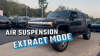 Extract Mode on Your Hummer EV