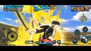 DRESSROSA STAGE BATTLE LEAGUE GAMEPLAY|ZORO VS PARTY 10 KILLS||OPBR