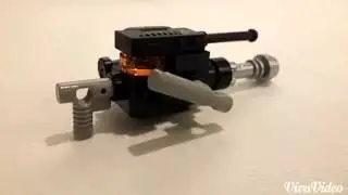 Lego minifigure heavy artillery tutorial