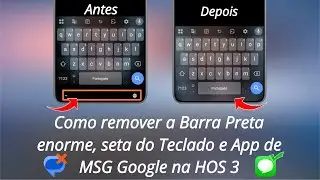 Exclusive! How to Remove the Huge Black Bar and Arrow Key from the Keyboard Plus the Google MSG A...