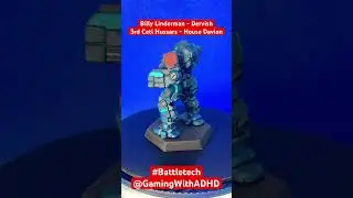 Gaming with ADHD Miniature Showcase 281 #shorts #battletech