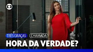 Ignorada por Ferette, Arminda vai &agrave; Funda&ccedil;&atilde;o e amea&ccedil;a contar tudo a Zenilda | Tr&ecirc;s Gra&ccedil;as | TV Globo