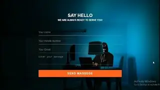 How to Create working Contact Form Using HTML, CSS and PHP.