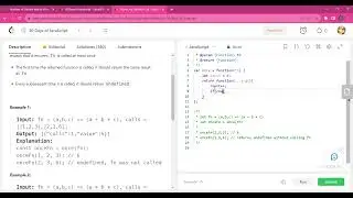Allow One Function Call   LeetCode   Javascript 30 Days