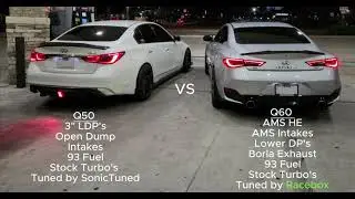 SonicTuned Infiniti Q50 vs Racebox Infiniti Q60