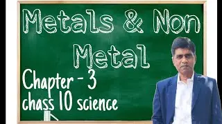 Difference between Metal & Non-Metal | Science Chapter -3🔬🔭