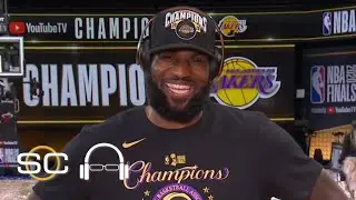 LeBron James talks winning NBA title with Lakers | SC with SVP