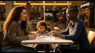 &ldquo;Can I share this table with you?&rdquo;, asked the one-legged girl to the single mother &mdash; and then she&hellip;