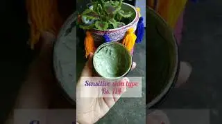 3 affordable face pack for dry oily normal sensitive skin ✨|| Ishika joarder||