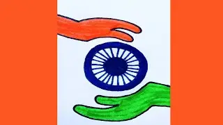 republic day drawing easy step by step l#happyrepublicday@kidscreativecanvas-123