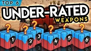 TOP 6 Most UNDERRATED Weapons in PUBG Mobile