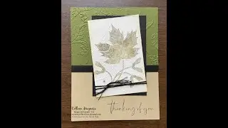 Soft Seedlings Faux Silk Card