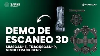 Esc&aacute;neres 3D | Demo real SIMSCAN-E, TRACKSCAN-P y NIMBLETRACK GEN 2
