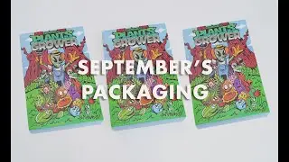 COSMONAUTS UNBOXING: September's Packaging! #packagingofthemonth