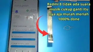 REDMI 8 TIDAK ADA SUARA MUSIK....solusi by ganti flexible interface done...