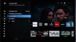 PHILIPS 32PFS6939 &ndash; How to Set Ambilight Brightness