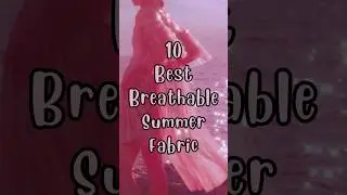 10 Breathable Summer Fabric #style #clothes #summer #ad
