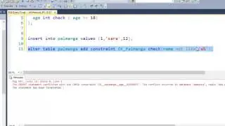 28-SQL CONSTRAINT ALTER CHECK CONSTRAINT SQL SERVER KURDISH TUTORIALS(فيركارى كوردى)