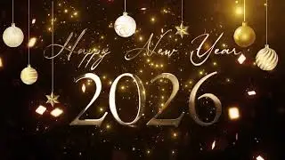 Happy New Year 2026 Animation Video