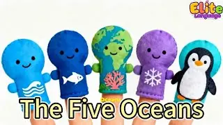 The Five Oceans | Funny Nursery Rhyme for Kids | English song