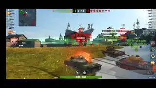 buona domenica e buon boom deposito d'armi con carro armato pesante Germania Kpz. 70 😂 #WoTB #Gaming