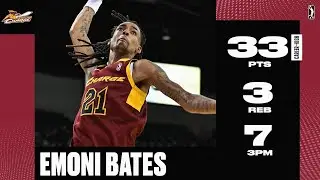 Emoni Bates Drops Career-High 33 PTS Against Skyforce!