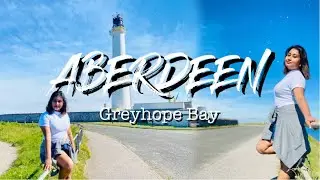 Explore Scotland - Aberdeen Greyhope Bay | වසන්තයේ දවසක ඇබර්ඩීන්