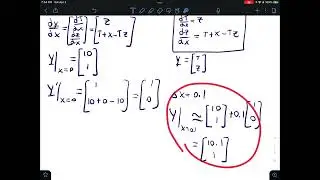 Euler's Method, initial value problem example (1/2): Conceptual discussion and setup