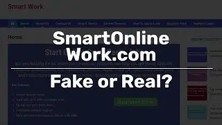 SmartOnlineWork.com (Smart Work) | Fake or Real? &raquo; Fake Website Buster
