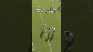 FAVORITE FOOTBALL MEMORY ‼️ #football #footballshorts #viral #collegefootball #viralshorts