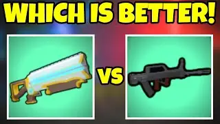Plasma Blaster VS Type 95!  Which is better?  In Roblox Base Battles