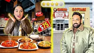 Chinese Food Review in Toronto 🇨🇦 | China Cottage | Chicken Lollipop & More |Zee khan Vlog