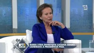 Jornal Gazeta entrevista Luciana Genro, candidata à Presidência PSOL