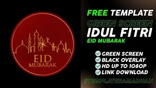 Idul Fitri Logo Greenscreen Free Download