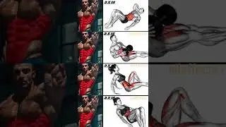 Abs #workout ##gymmotivation #fitnessanimation #bodybulding #workoutshorts #muscles