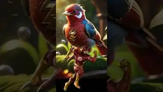 Amazing - Superhero but a bird 👑 #shorts #marvel #avengers