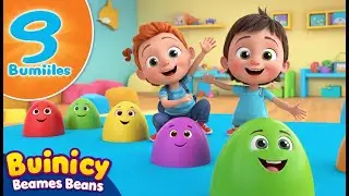Bouncy Beans Jumped Too High 🫘⏫ | 3D Animated Nursery Rhyme for Kids