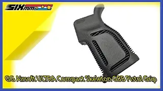 [GG] Airsoft ULTRA Compact Skeleton GBB Pistol Grip[For Any M4 / MCX GBB Series][BLK] (Copy)