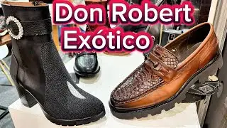 Don Robert fabricante de calzado en piel y piel exótica para mayoristas León México #manufacturer