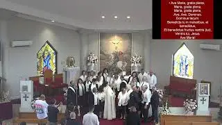 St George Maronite Catholic Church, Thornleigh - Announcement to Mary